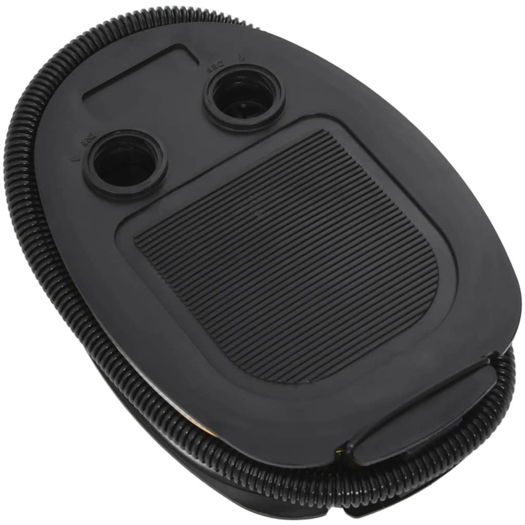 Fotpump 26x18 cm PP och PE grå och gul vidaXL – bild 5