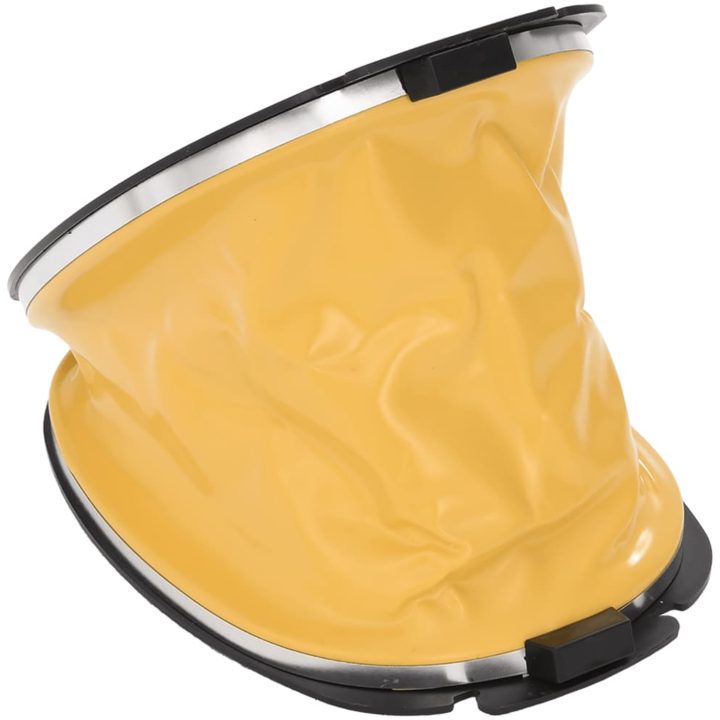 Fotpump 26x18 cm PP och PE grå och gul vidaXL – bild 7