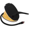 Fotpump 26x18 cm PP och PE grå och gul vidaXL – miniatyr 1