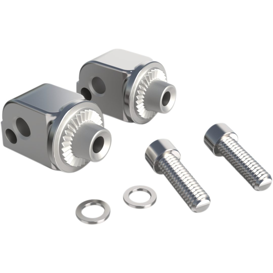 Fotstöd Adapter Krom CIRO
