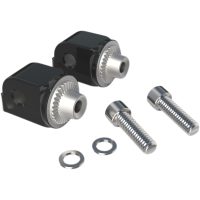 Fotstöd Adapter Svart/krom CIRO