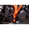 Fotstöd Anodiserad Svart GILLES TOOLING REARSET VCR BK – miniatyr 2