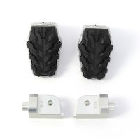 Fotstöd Evolution Svart/silver SW-MOTECH