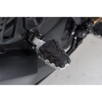 Fotstöd Evolution Svart/silver SW-MOTECH