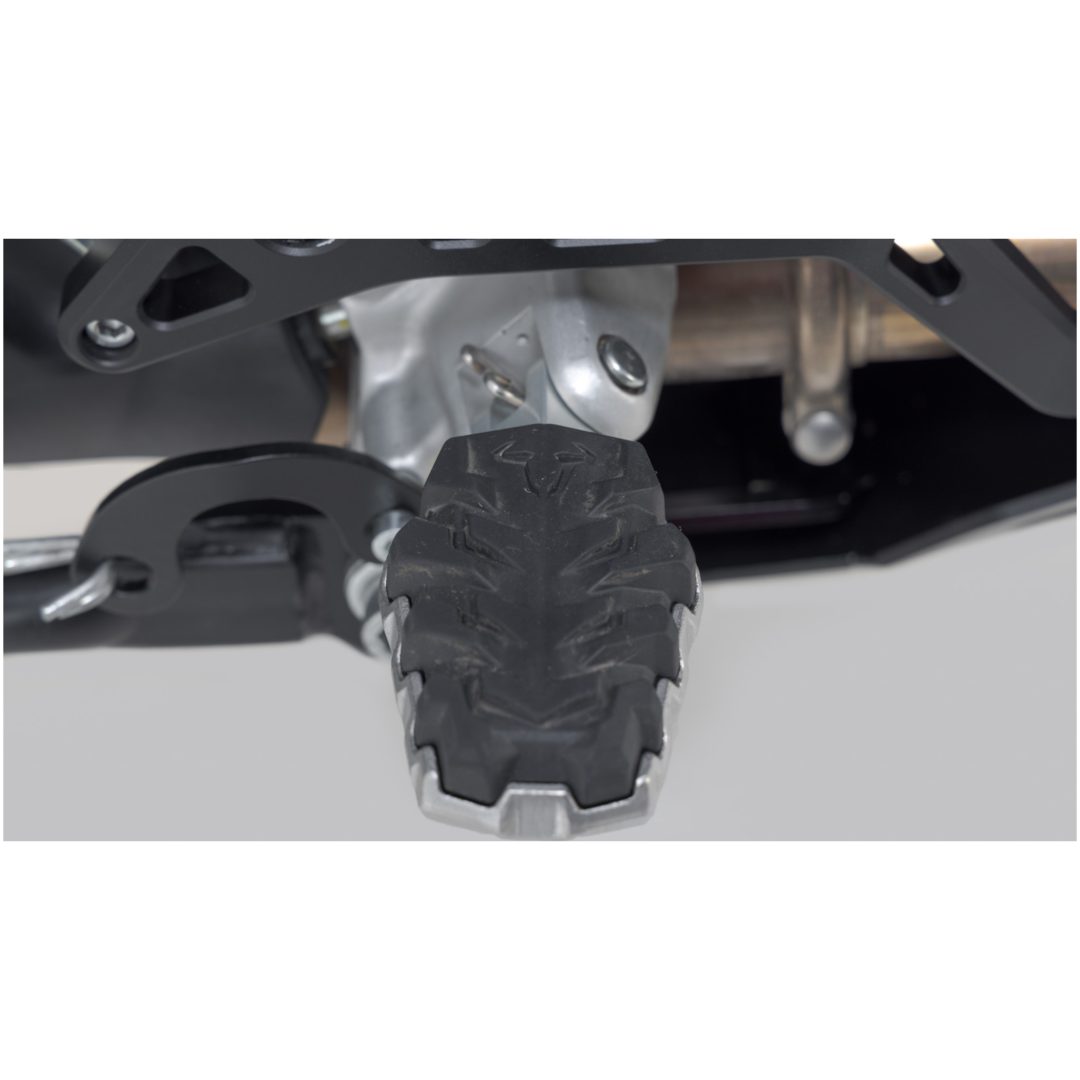 Fotstöd Evolution Svart/silver SW-MOTECH