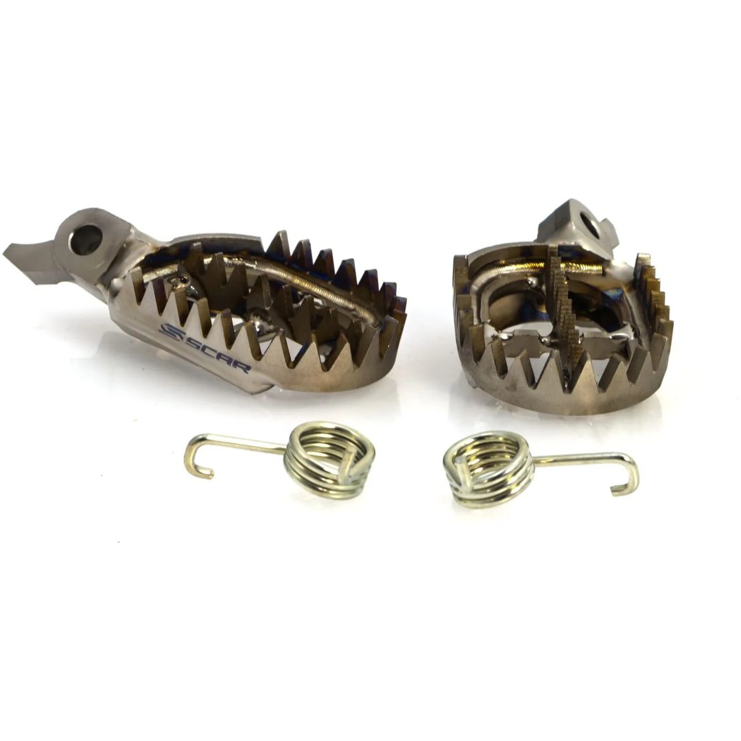 Fotstöd Fällbar Titan SCAR