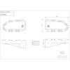 Fotstöd Kit Stål Svart GILLES TOOLING – miniatyr 3