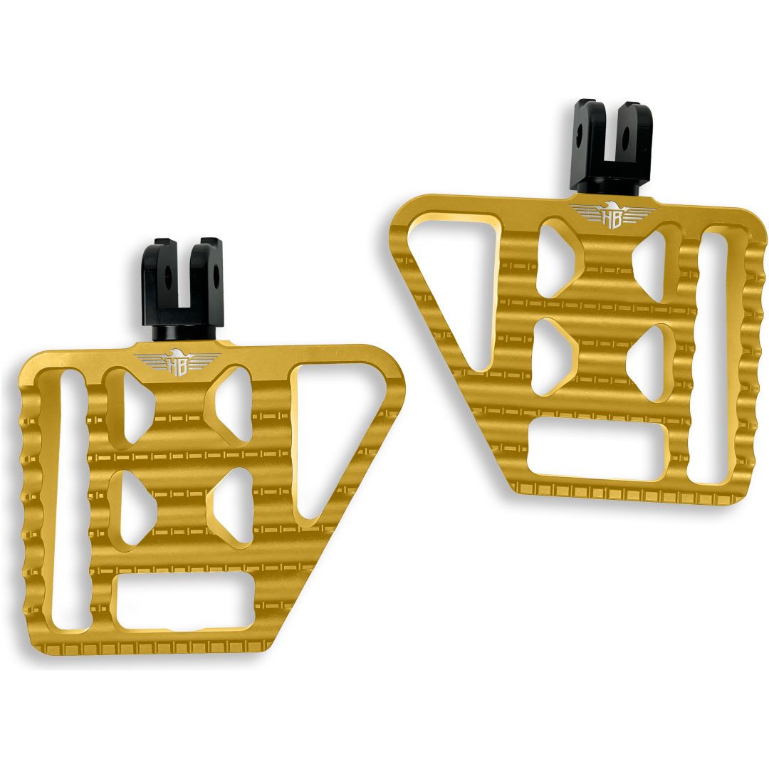 Fotstöd Mini-floorboard Guld HEINZ BIKES – bild 3