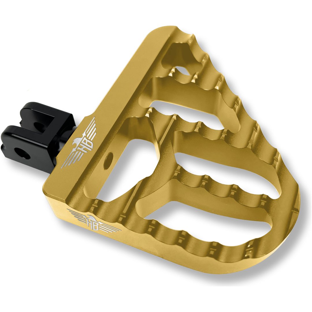 Fotstöd Mini-floorboard Guld HEINZ BIKES – bild 3