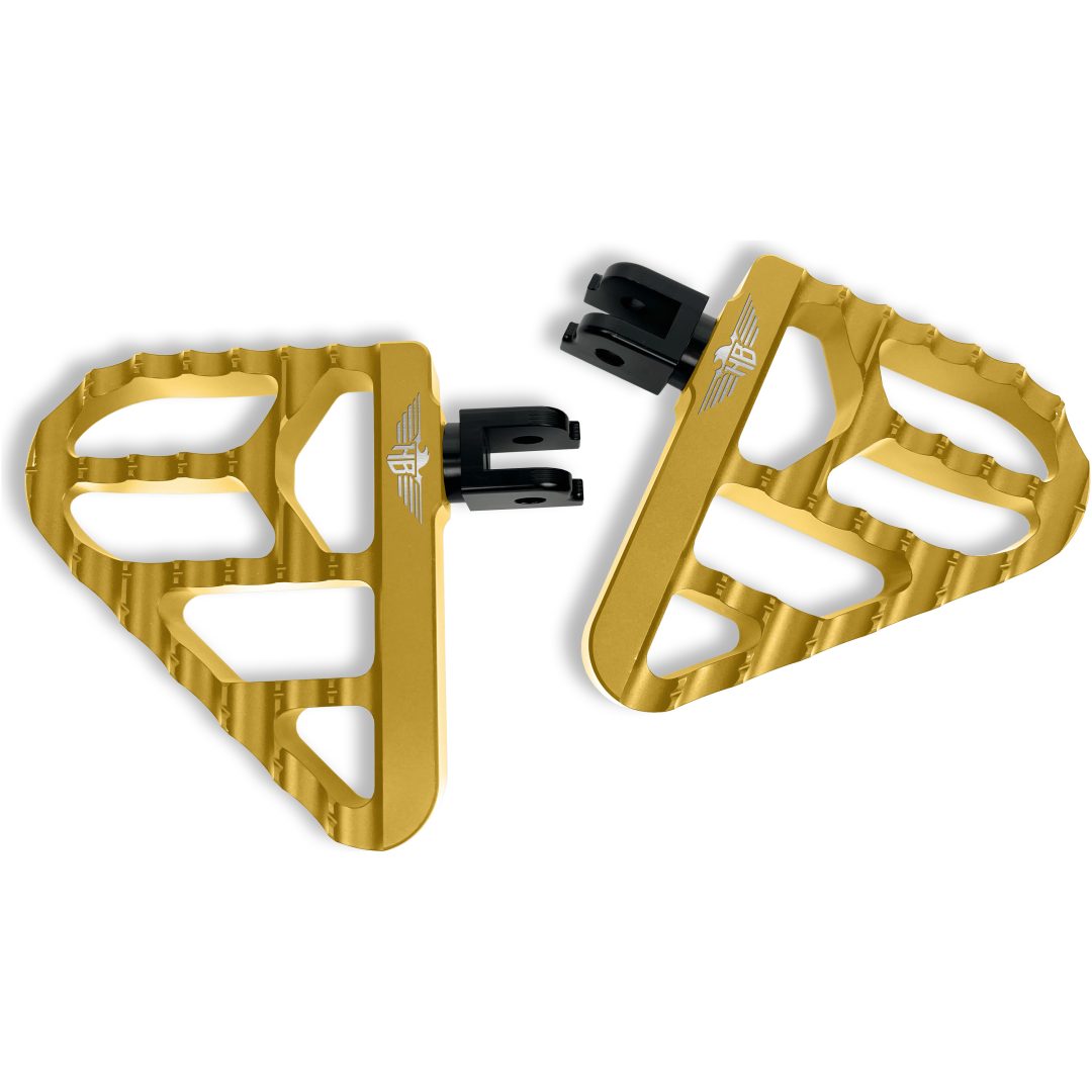 Fotstöd Mini-floorboard Guld HEINZ BIKES – bild 4