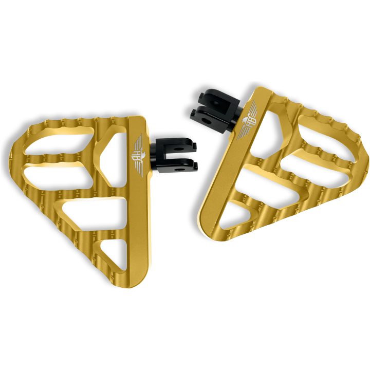 Fotstöd Mini-floorboard Guld HEINZ BIKES – bild 4