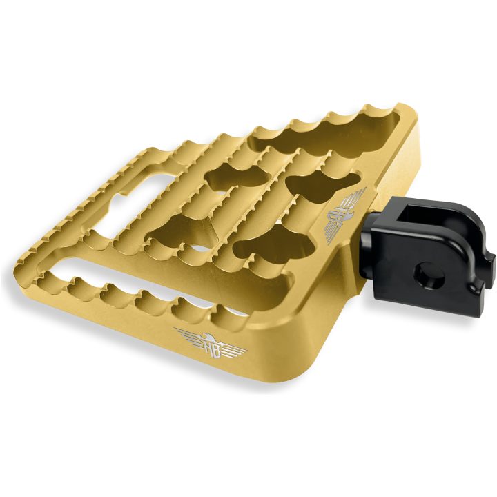 Fotstöd Mini-floorboard Guld HEINZ BIKES Passagerare – bild 4