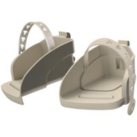 Fotstöd + Remmar Cream Groovy Ff / Cfs POLISPORT