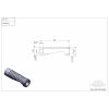 Fotstöd Uf18 Svart GILLES TOOLING Fotpinnar – miniatyr 3