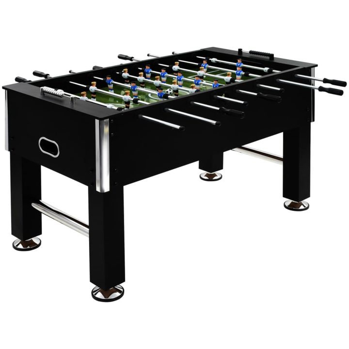 Fötter för fotbollsbord 4 st krom vidaXL – bild 5