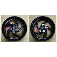 FR. cast wheel (Black Moped) (BK-001C)