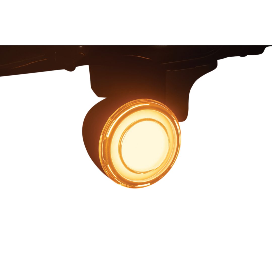 Framblinkers Led Tracer Konvertering Rökfärgad KURYAKYN Blinkers – bild 3