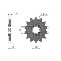Framdrev 428 Powerdrive Stål SUNSTAR