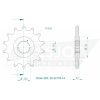 Framdrev 520 14T ESJOT – miniatyr 2