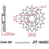 Framdrev Självrensande JT 13 kugg – miniatyr 2