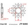 Framdrev Självrensande JT 14 Kugg – miniatyr 2