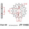 Framdrev Självrensande JT 15 kugg – miniatyr 2