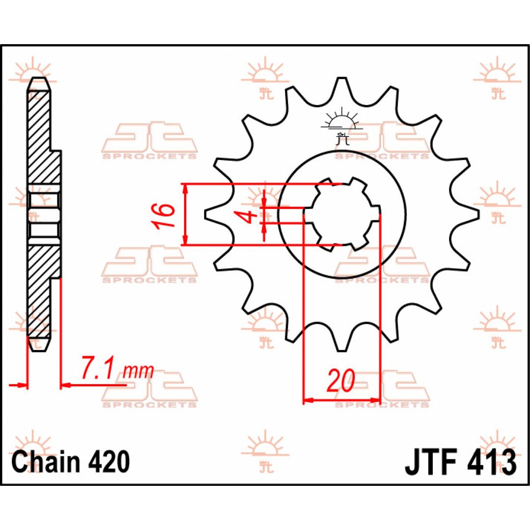 Framdrev Stål JT 12 – bild 4