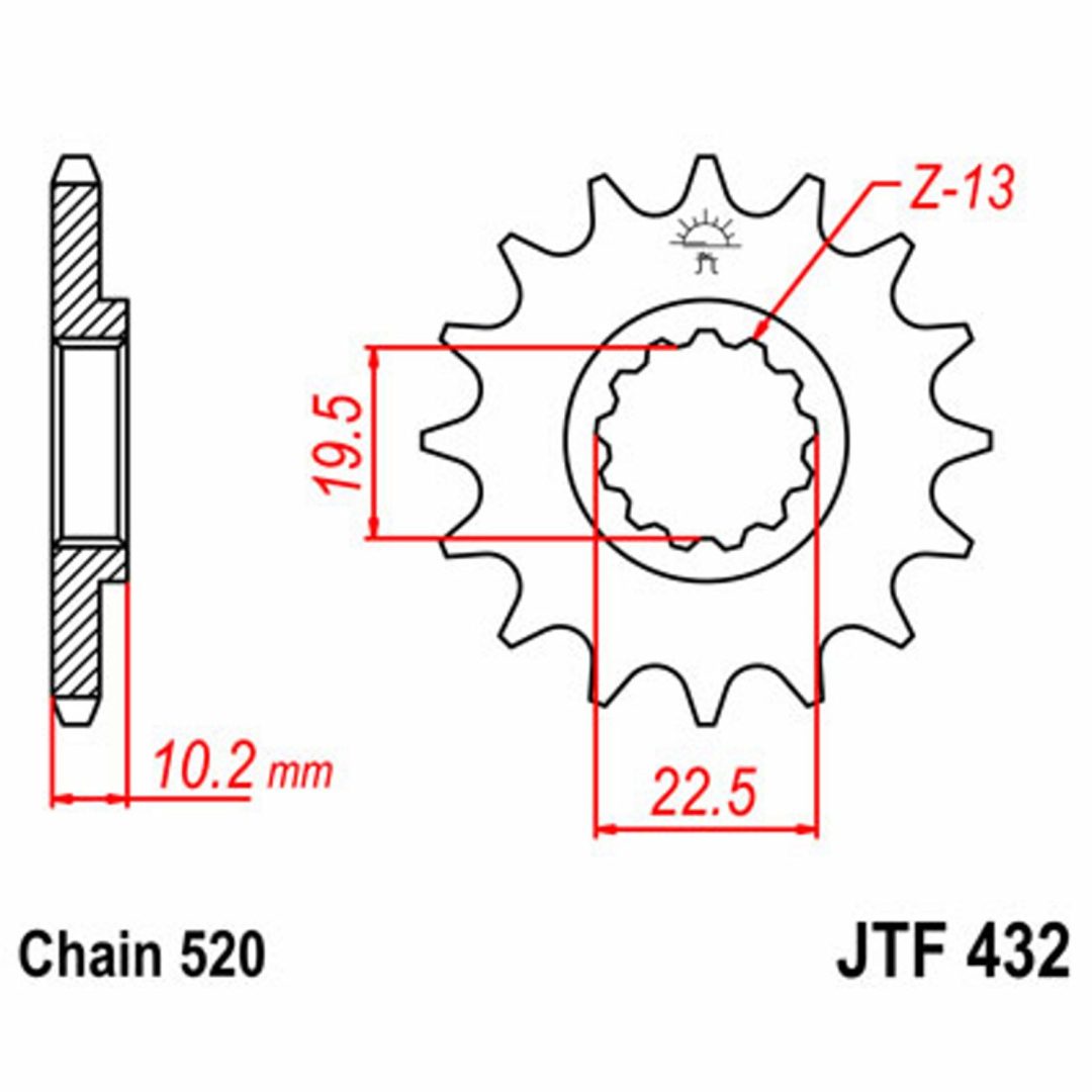 Framdrev Stål JT 12 – bild 2