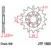 Framdrev Stål JT 12 kugg – miniatyr 3