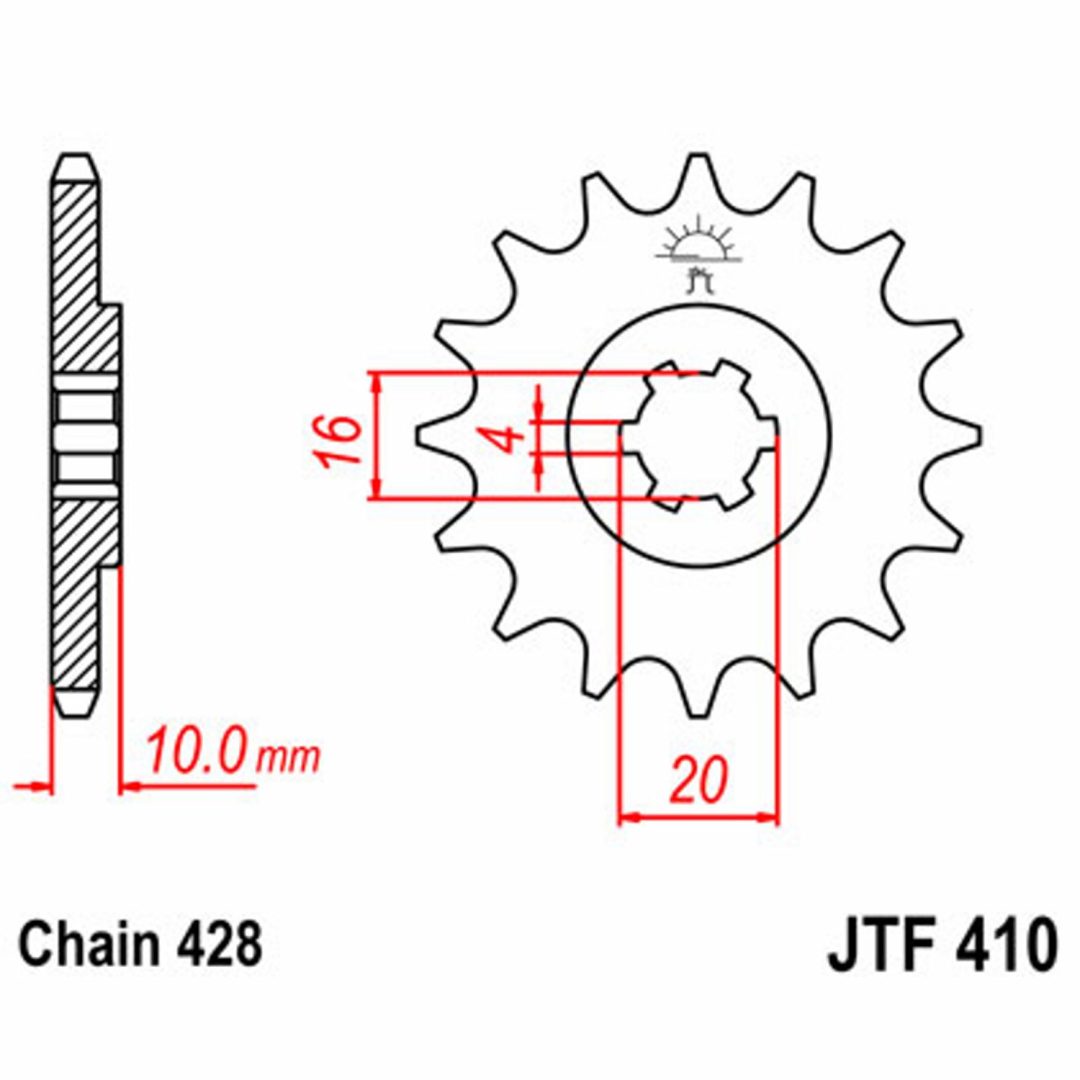 Framdrev Stål JT 13 – bild 2