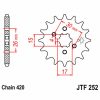 Framdrev Stål JT 13 Kugg / 420 – miniatyr 2