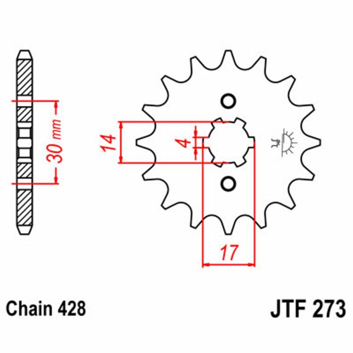 Framdrev Stål JT 14 – bild 2