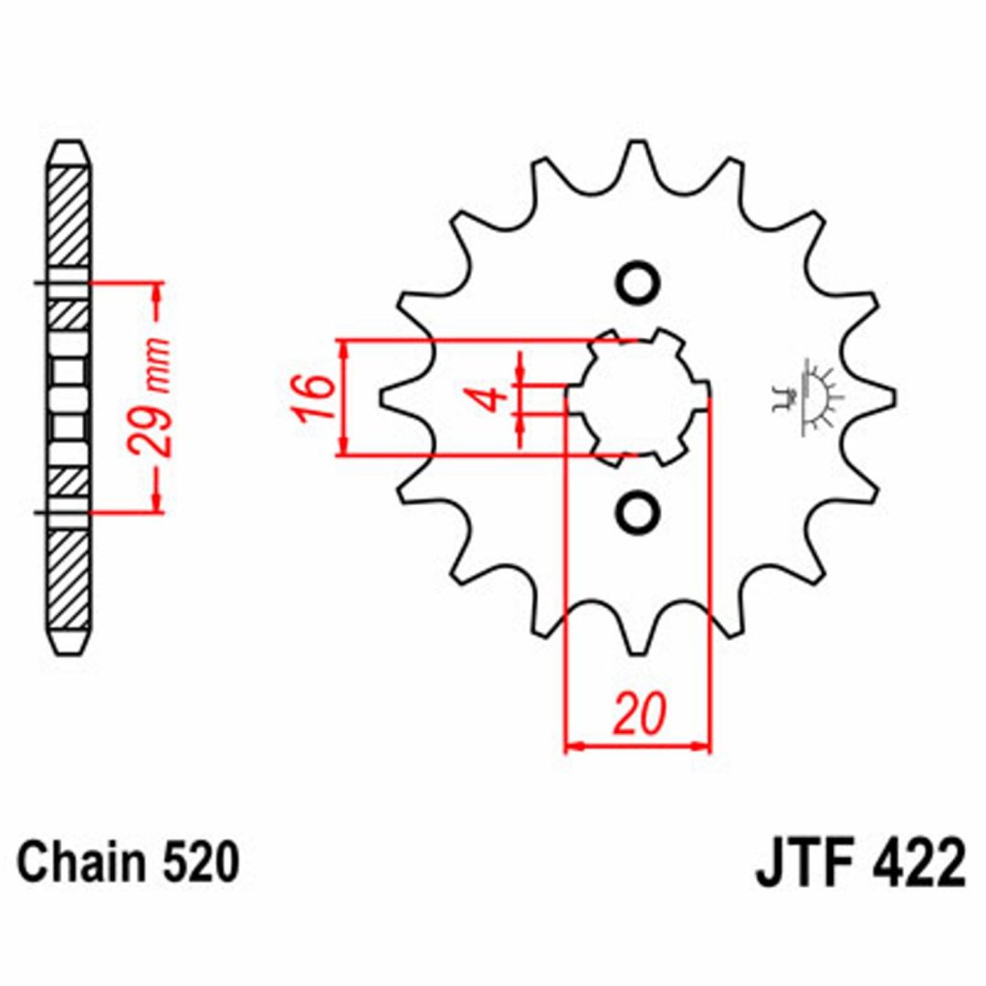 Framdrev Stål JT 14 – bild 2