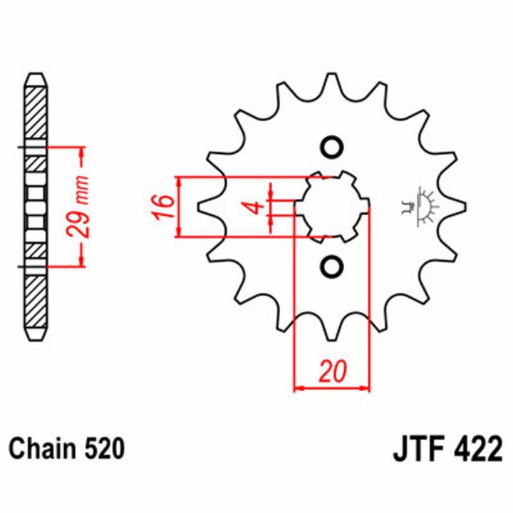 Framdrev Stål JT 14 – bild 2