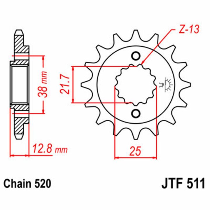 Framdrev Stål JT 14 – bild 2