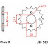 Framdrev Stål JT 14 kugg - Stål - Fram (530 kedja) – miniatyr 3