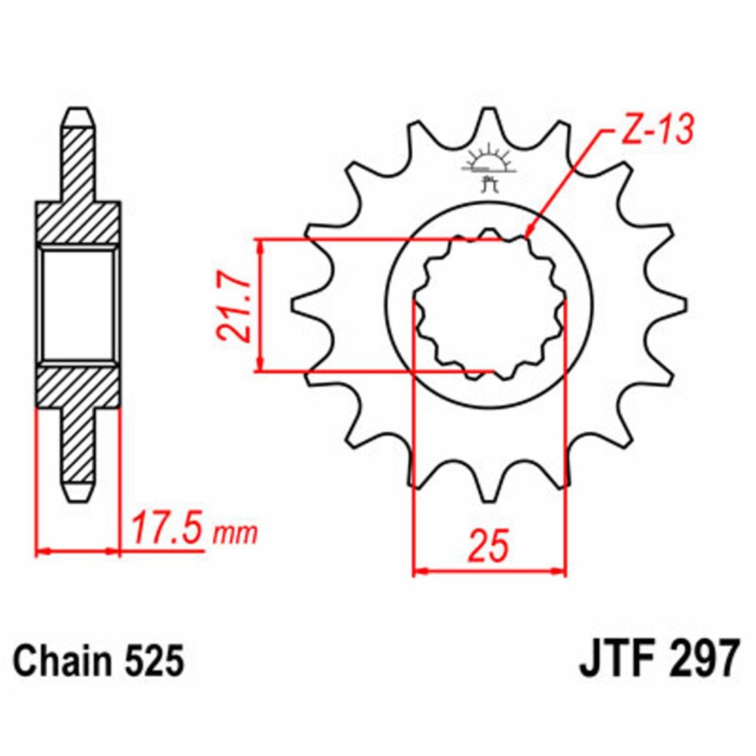 Framdrev Stål JT 15 – bild 2