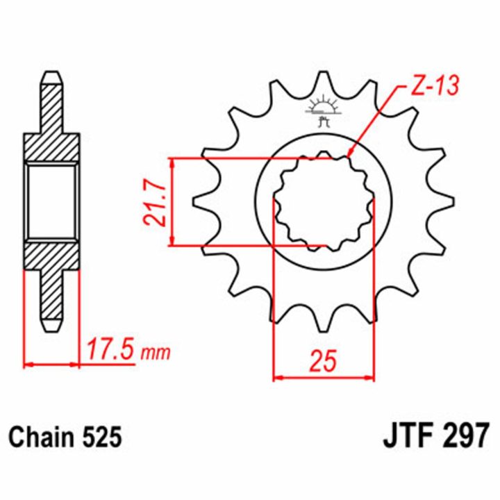 Framdrev Stål JT 15 – bild 2