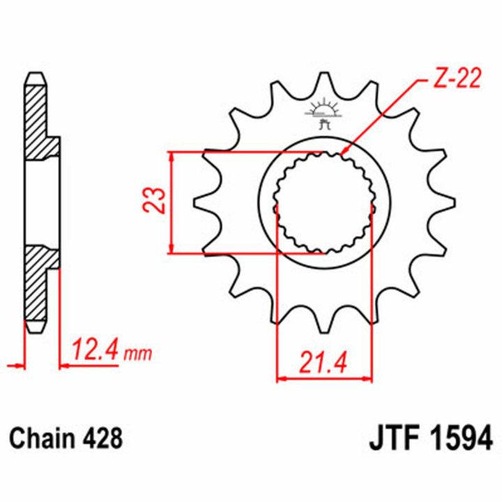 Framdrev Stål JT 15 – bild 2