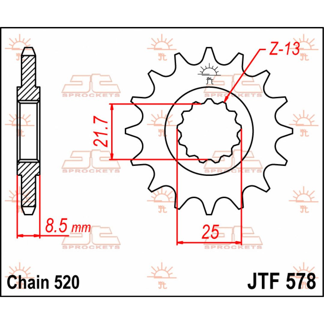 Framdrev Stål JT 15 – bild 3