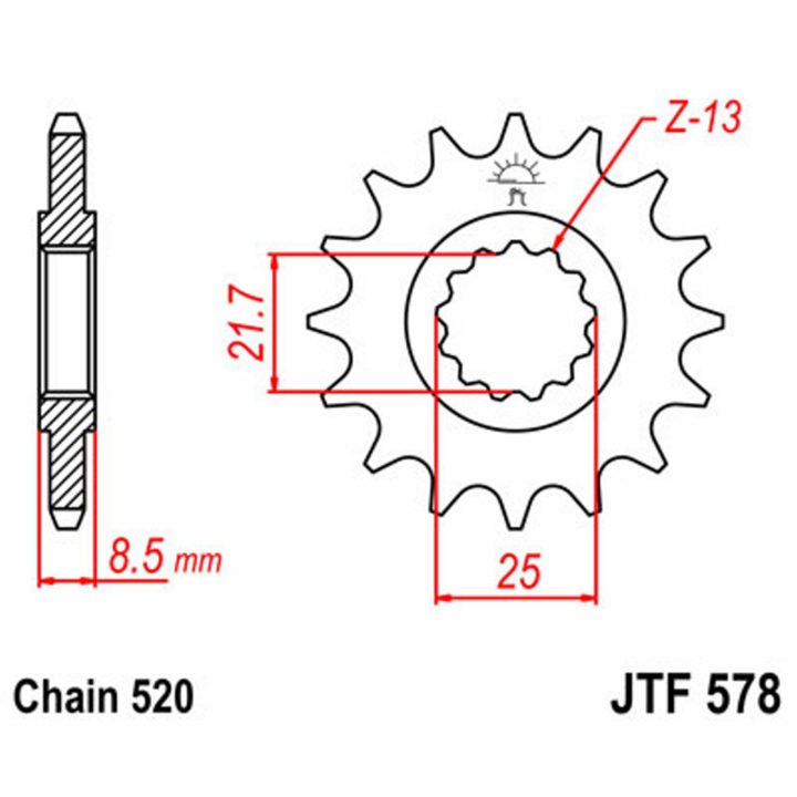 Framdrev Stål JT 15 – bild 2