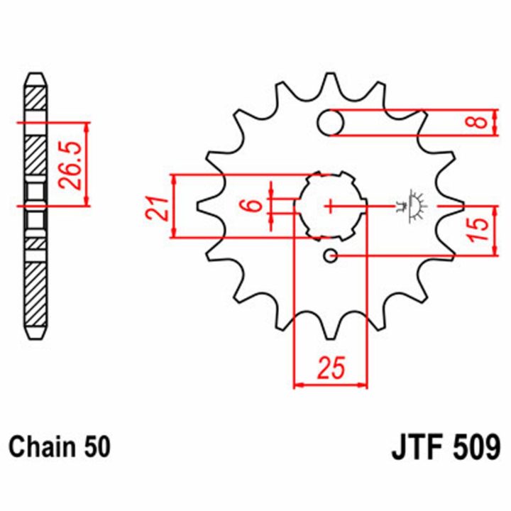 Framdrev Stål JT 15 – bild 2