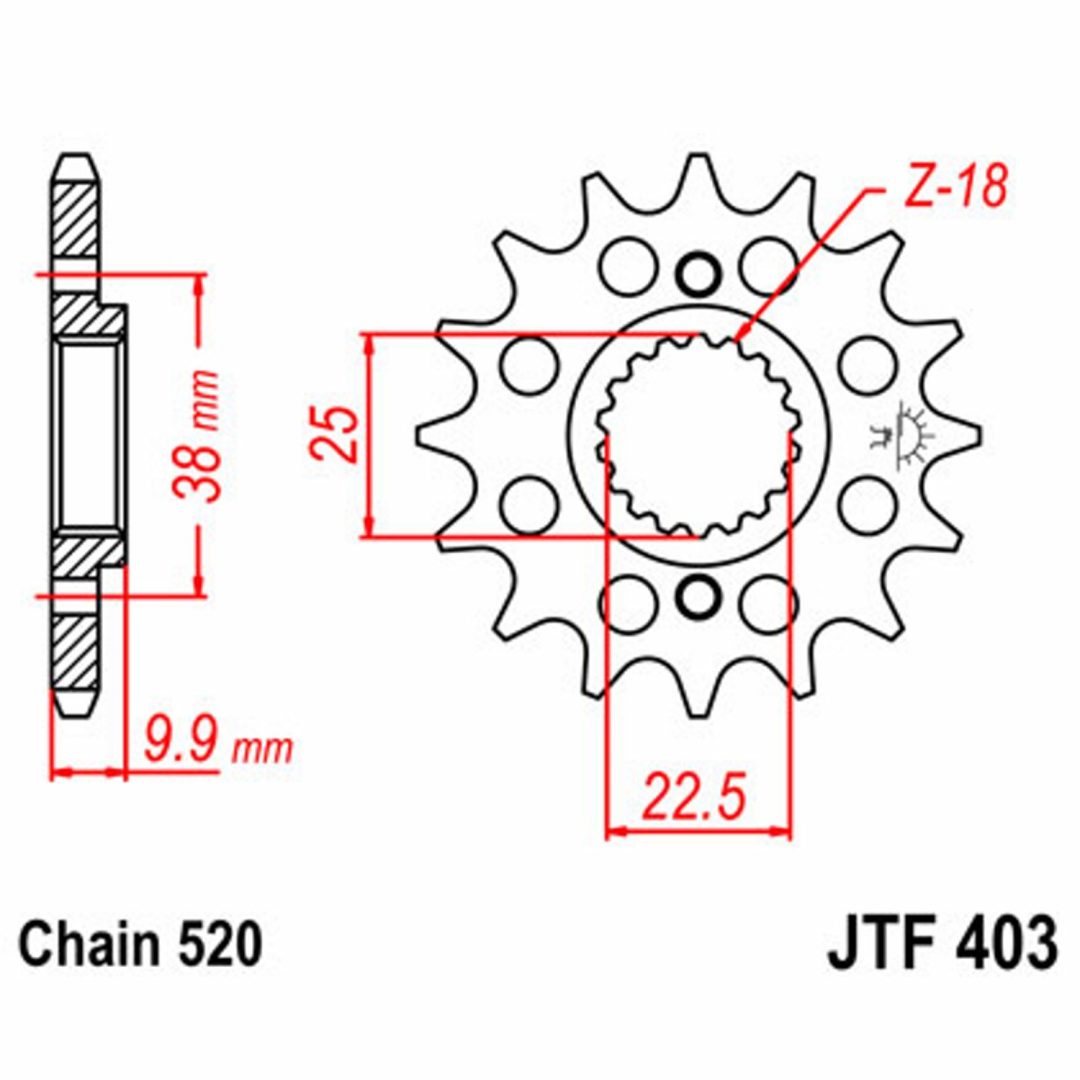 Framdrev Stål JT 15 – bild 2