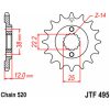 Framdrev Stål JT 15 kugg – miniatyr 3