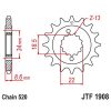 Framdrev Stål JT 15 kugg / 520 – miniatyr 2
