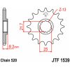 Framdrev Stål JT 15 kugg - Stål - Fram (520 kedja) – miniatyr 3