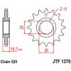 Framdrev Stål JT 15 kugg - Stål - Fram (525 kedja) – miniatyr 3