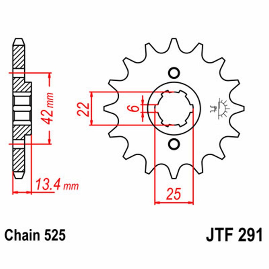 Framdrev Stål JT 16 – bild 2