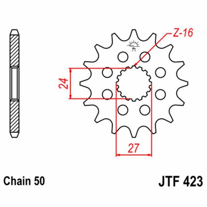 Framdrev Stål JT 16 – bild 2