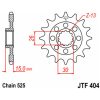 Framdrev Stål JT 17 kugg - Stål - Fram (520 kedja) – miniatyr 3